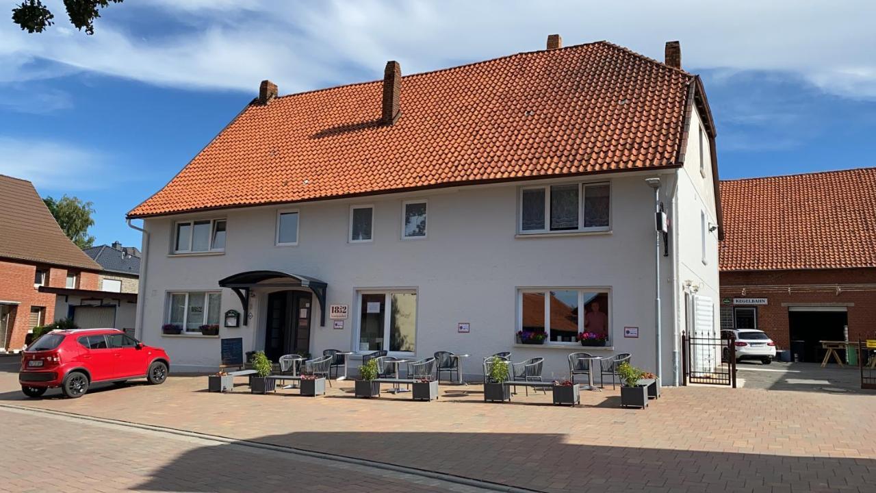 1852 Landgasthof- Ferienwohnung Elze Bagian luar foto